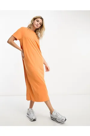 Monki Midi t-shirt dress in