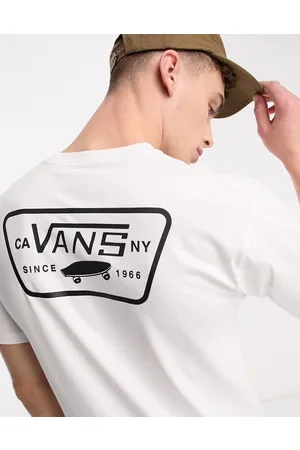 Vans Full patch back print t-shirt in