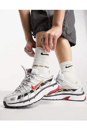 Nike P-6000 unisex trainers in varsity red and