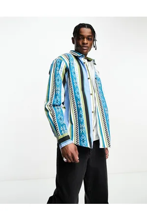 Carhartt Coba aztec printed long sleeve shirt in