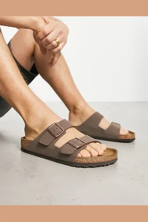 Birkenstock Birko Flor Arizona sandals in mocha