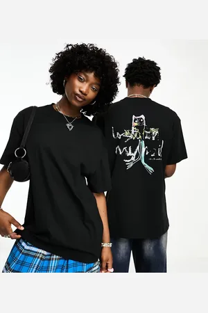 Weekday Unisex oversized graphic t-shirt in exclusive to ASOS