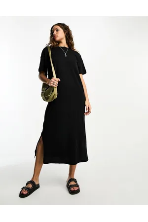 ONLY Oversized maxi t-shirt dress in