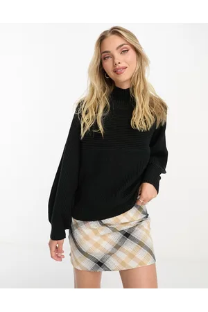 Monki Libby high neck jumper in