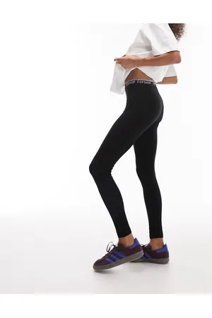 Topshop Branded elastic legging in