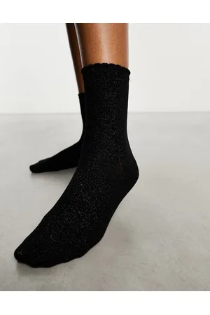 Pieces® Glitter socks in
