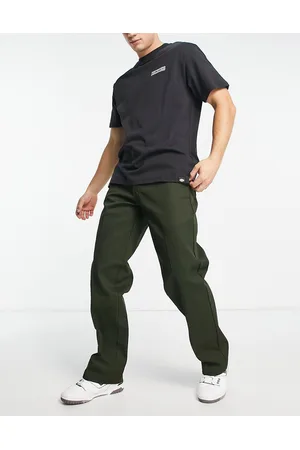 Dickies 874 straight fit work chino trousers in olive