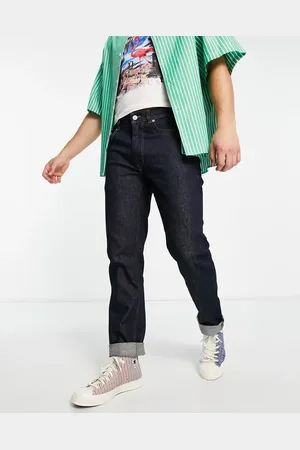 Lacoste Essentials straight fit jeans in dark