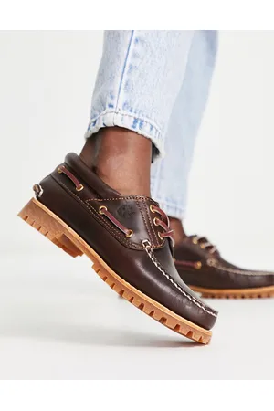 Timberland Heritage noreen boat shoes in full grain leather