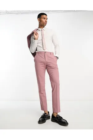 SELECTED Loose fit suit trouser in dusty