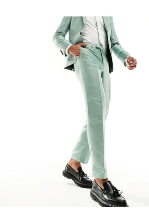 Twisted Tailor Gordimer suit trousers in sage