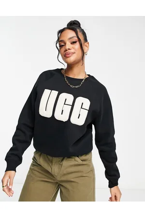 UGG Madeline fuzzy logo sweatshirt in