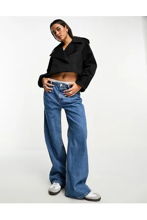 ASOS Cropped trench coat in