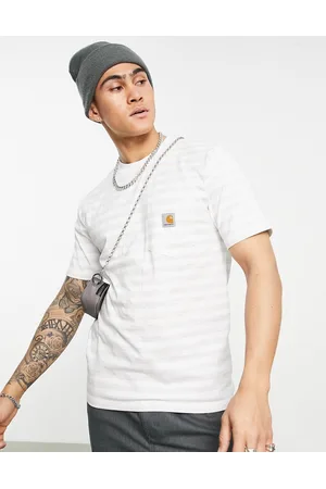 Carhartt Scotty stripe pocket t-shirt in