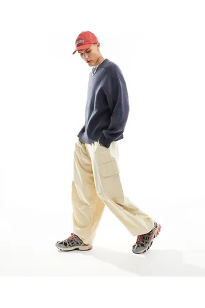 Weekday Cypher oversized jumper in dark blue