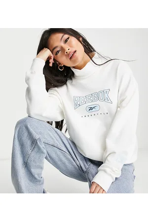 Reebok Freestyle retro sweatshirt in off