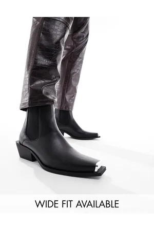 Calvin klein cheap cuban heel boots