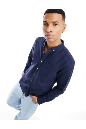 New Look Long sleeve oxford shirt in