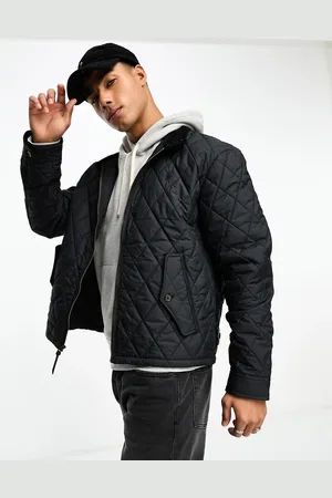 Ralph Lauren Icon logo quilted insulated harrington jacket in