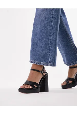 Topshop block heel on sale sandals