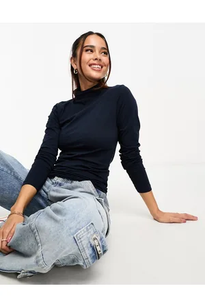 JDY Roll neck top in