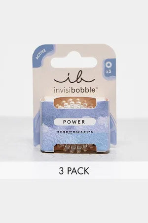 invisibobble Power Hair Spirals x3 - Crystal
