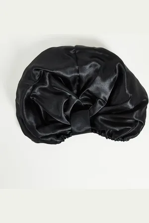 Revolution Satin Hair Wrap Black