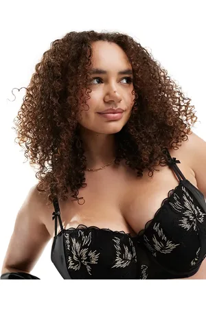 Yours Embroidery padded bra in