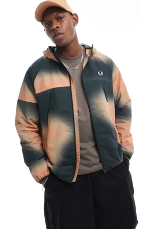 Fred Perry Printed shell jacket in