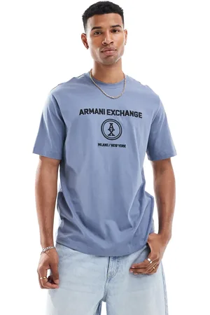 Armani Exchange Double logo t-shirt in