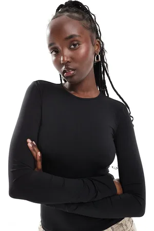 Weekday Fine long sleeve t-shirt in