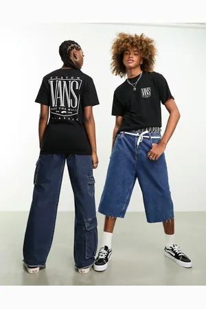 Vans Original tall type t-shirt with back print in