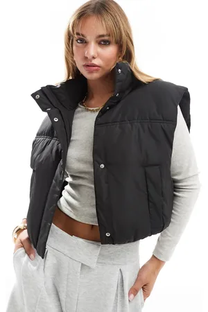 ASOS Funnel neck puffer gilet in