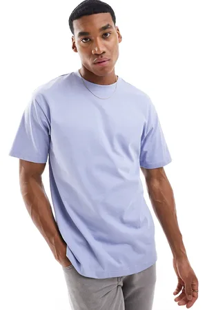 Only & Sons Relaxed fit t-shirt in lilac grey