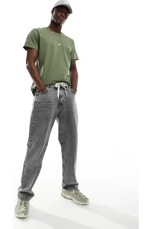 Weekday Standard fit t-shirt in khaki green