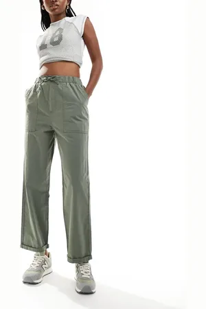 ASOS Utility trouser in washed khaki