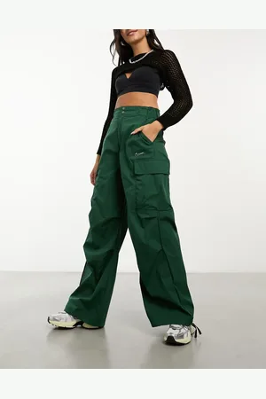 Nike Streetwear woven oversized cargo trousers in dark