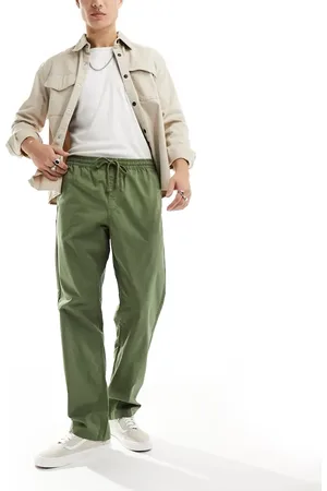 Vans Relaxed elastic trousers in khaki