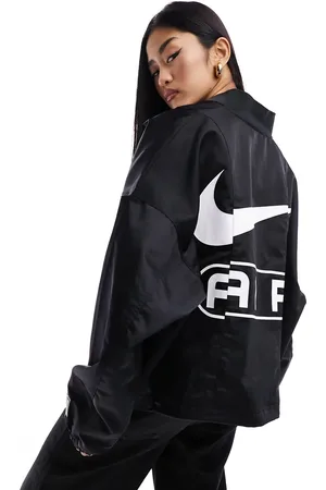 Nike Air oversized woven bomber jacket in