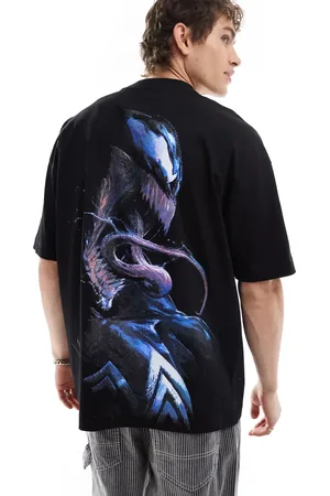 ASOS Marvel unisex oversized t-shirt with graphic Venom prints in