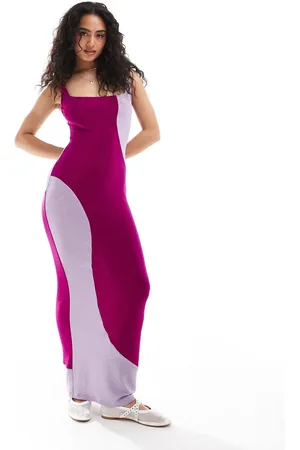 The Frolic Starfish swirl mixed lurex maxi beach dress in