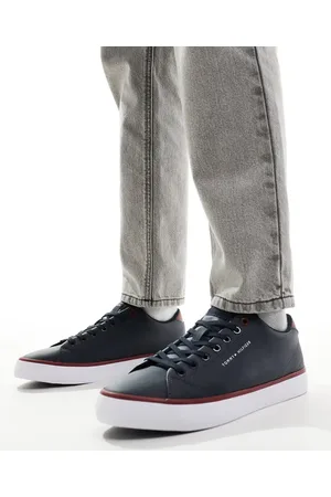 Tommy Hilfiger Vulcanised leather trainers in