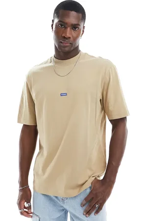 Hugo Blue Relaxed t-shirt in beige