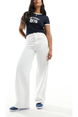 Stradivarius Fluid wide leg jean in