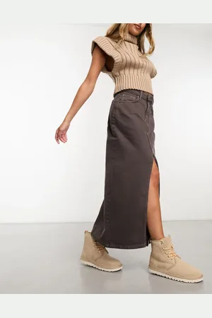 Cotton On Cotton On denim maxi skirt in