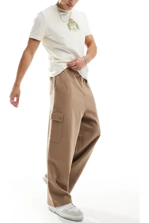 ASOS Balloon leg trousers in with cargo pocket detail
