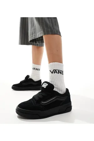 Vans Hylane chunky suede trainers in triple