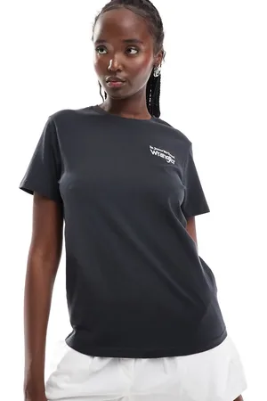 Wrangler Chest logo t-shirt in faded