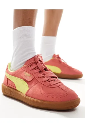PUMA Palermo trainers in salmon