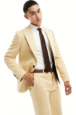 Twisted Tailor Makowski suit jacket in beige